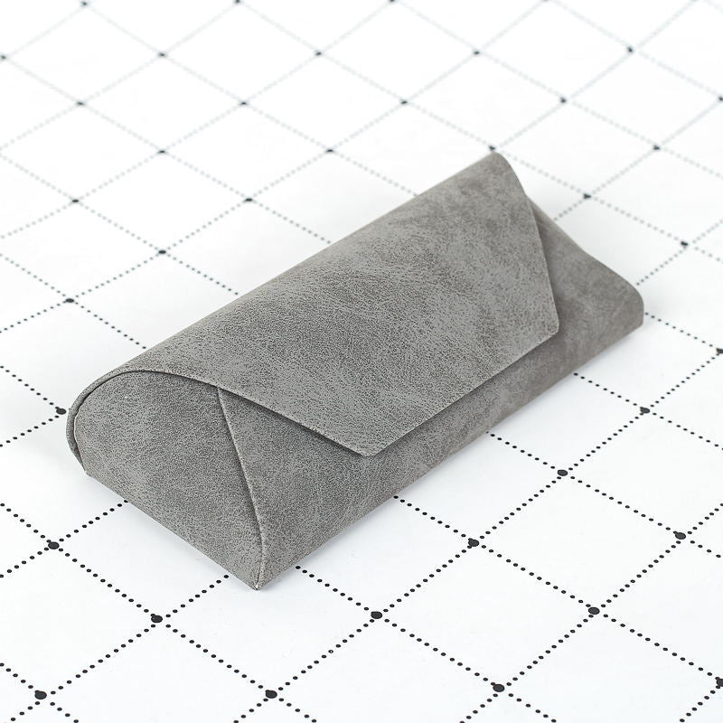 Sheepskin print glasses case
