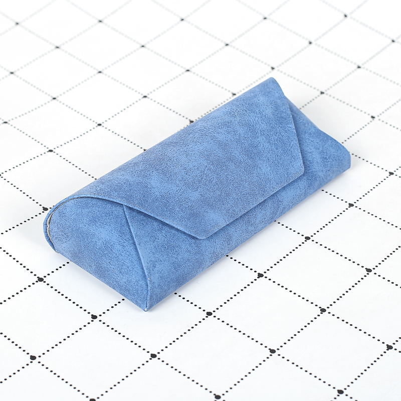 Sheepskin print glasses case